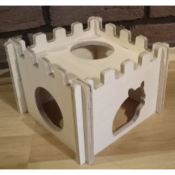 Burg Hasenfels Burgelement ca. 50x50x40cm