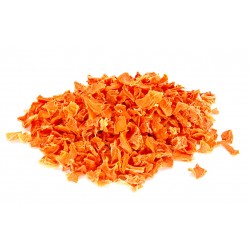 Knabberzeugs - Karottenwürfel 250g Beutel
