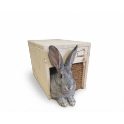 Kaninchen - Bürsten - Tunnel "Bürsti" ca. 40x25x27cm